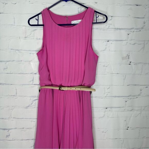 Jessica Simpson Dresses & Skirts - Jessica Simpson medium pink dress with belt